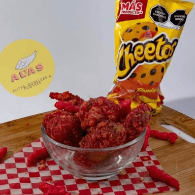 8 ALITAS CHETOS FLAMIN HOT