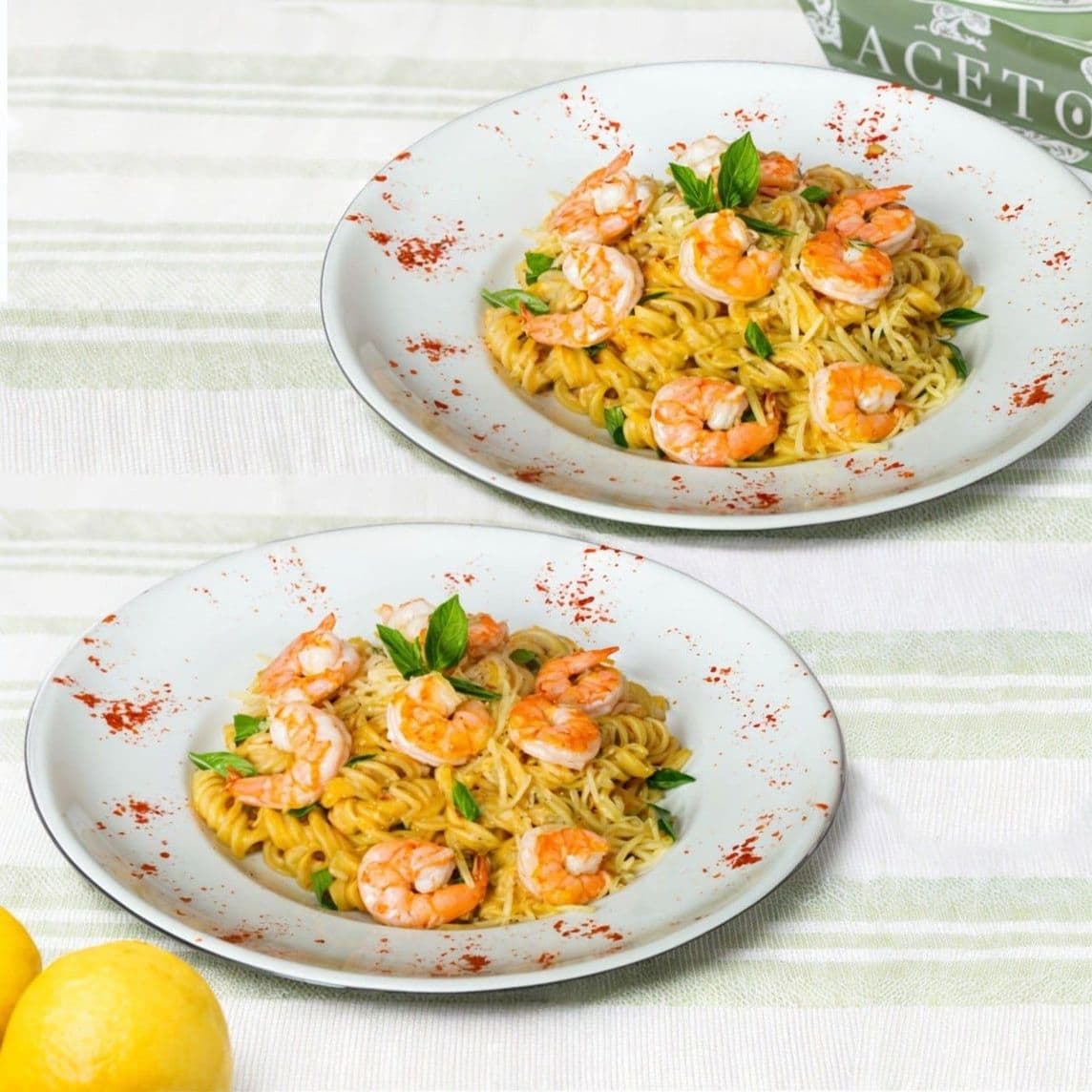 Paquete 2 Pastas Gamberi