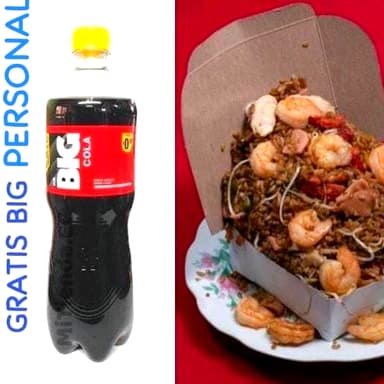 😋antojito chino+Big cola personal