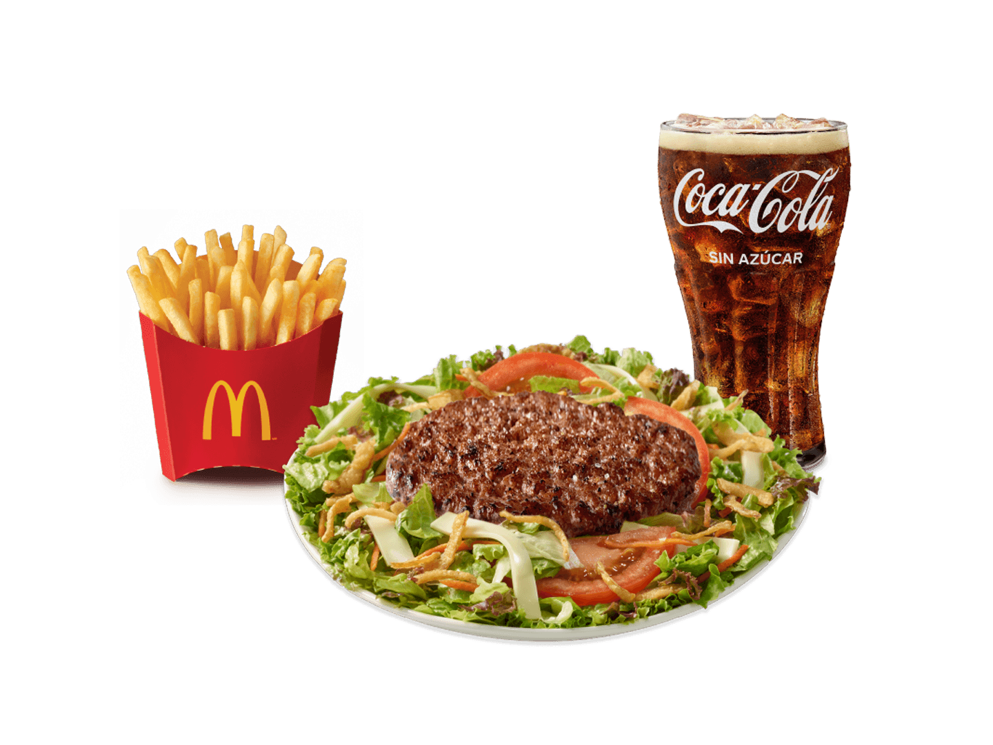 McCombo® Ensalada con torta de carne