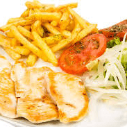 Pechuga a la plancha + gaseosa
