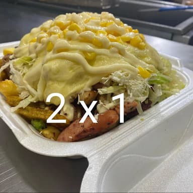 2 X 1 Picadas Choributi Gratinadas + Maíz