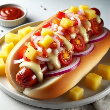 HOT DOG HAWAIANO