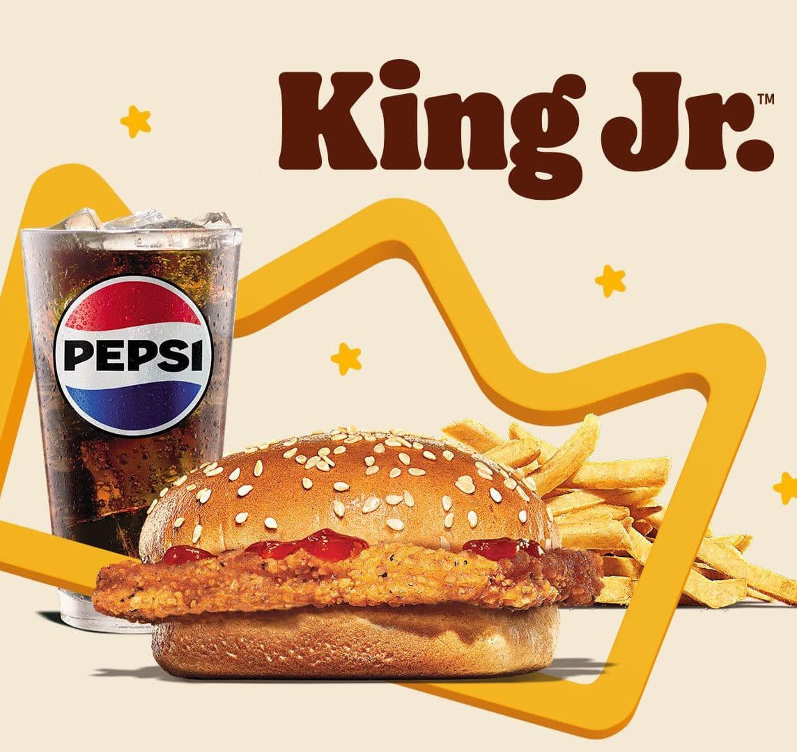 King Jr Hamburguesa de Pollo