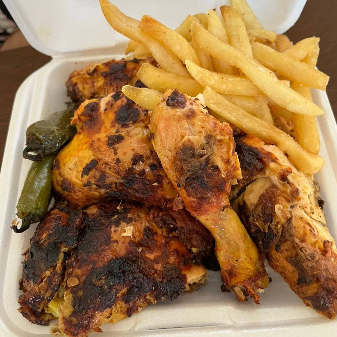 Pollo Con Papas