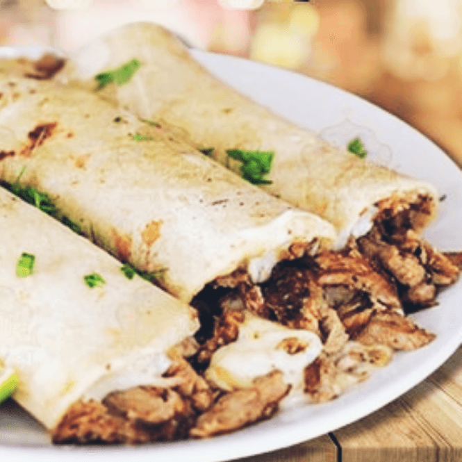 Taco Con Queso