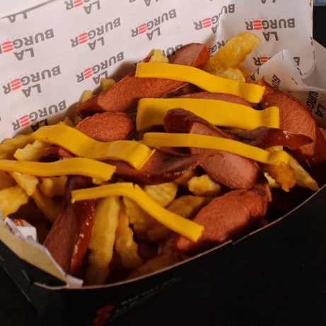 Salchipapa Frankfurter
