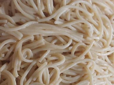 Espagueti a la Crema