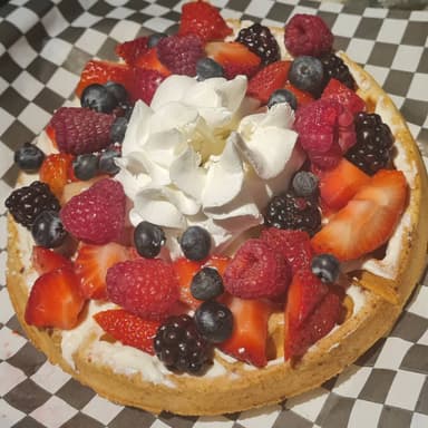 Waffle Frutos Rojos