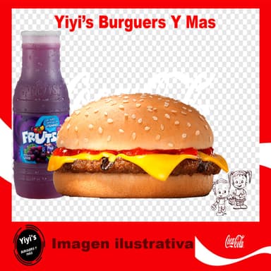 Combo Hamburguesa Yiyi´s Kids