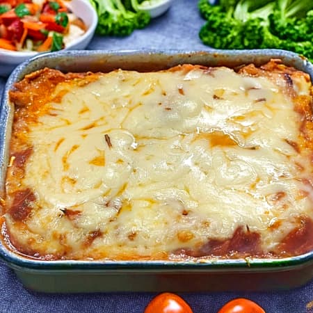 🏆 Lasagna 1kg - Bolognesa - Mozarella-Jamón-Queso