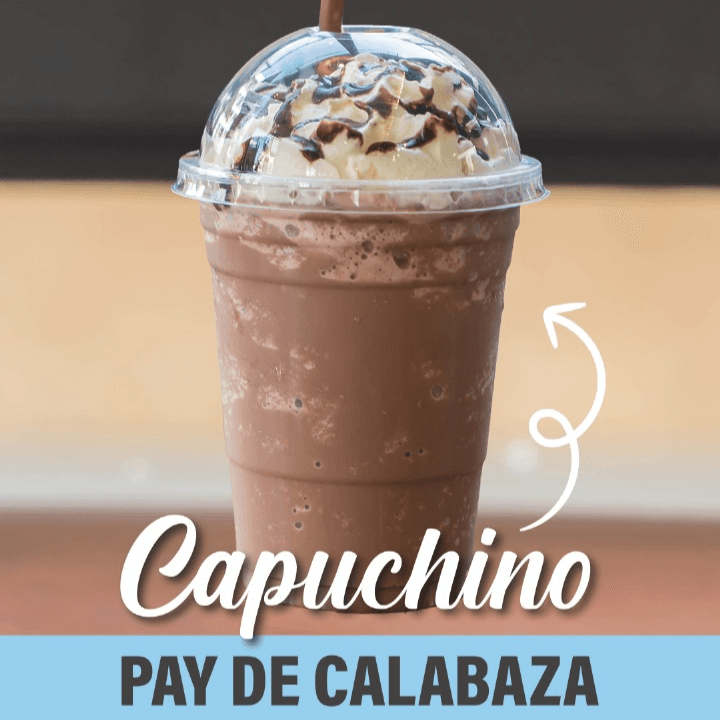 Capuchino  Pay de Calabaza