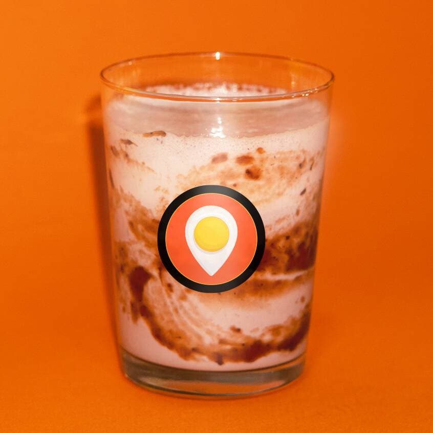 Licuado de fresa con frutos rojos