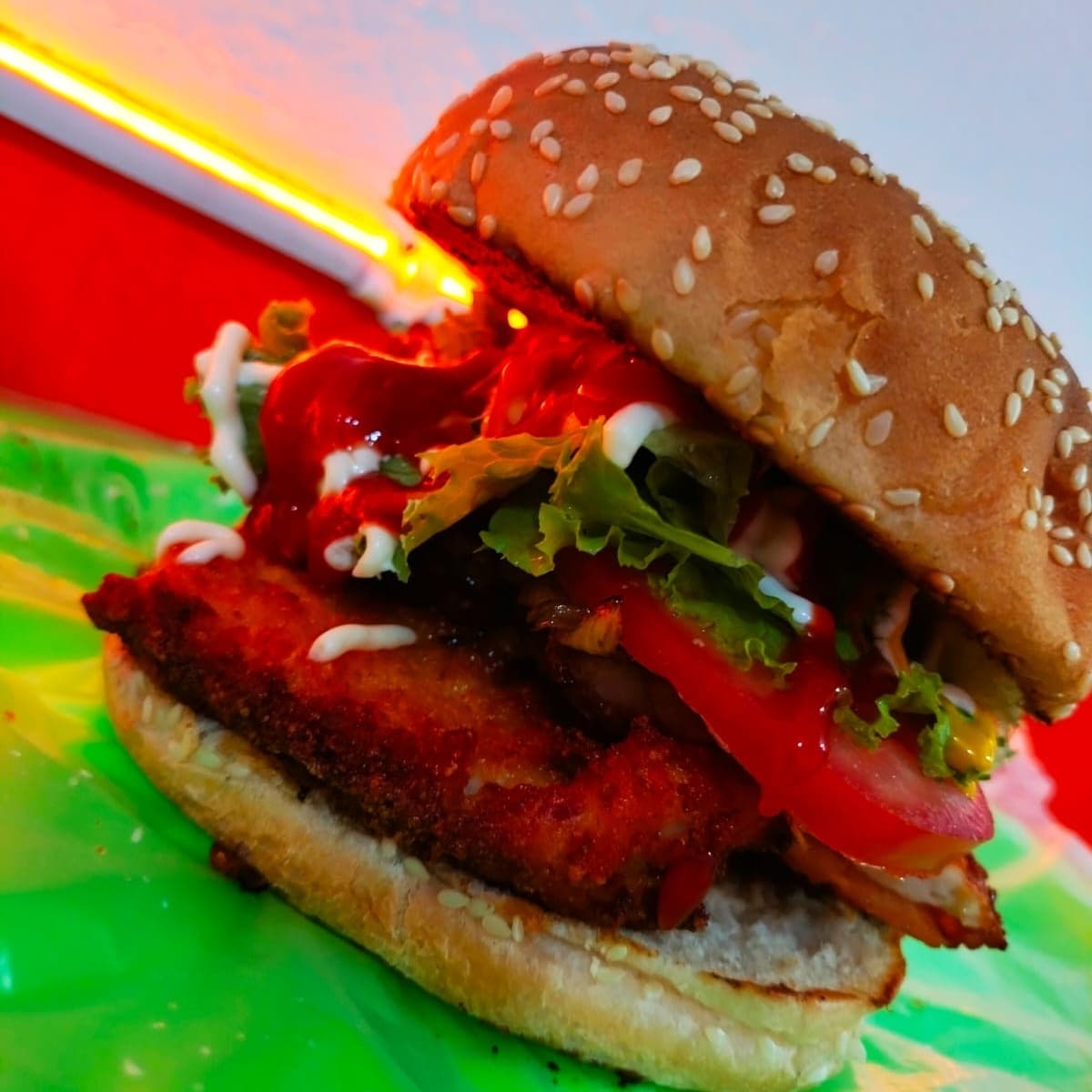Hamburguesa de Pollo