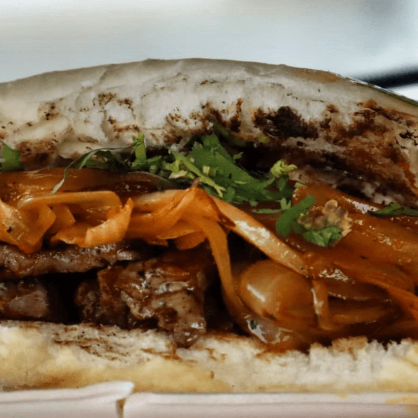 Torta de Arrachera