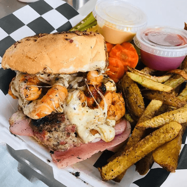 Hamburguesa de Camarón