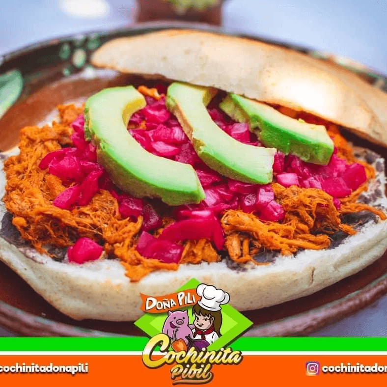 Torta de Cochinita Pibil