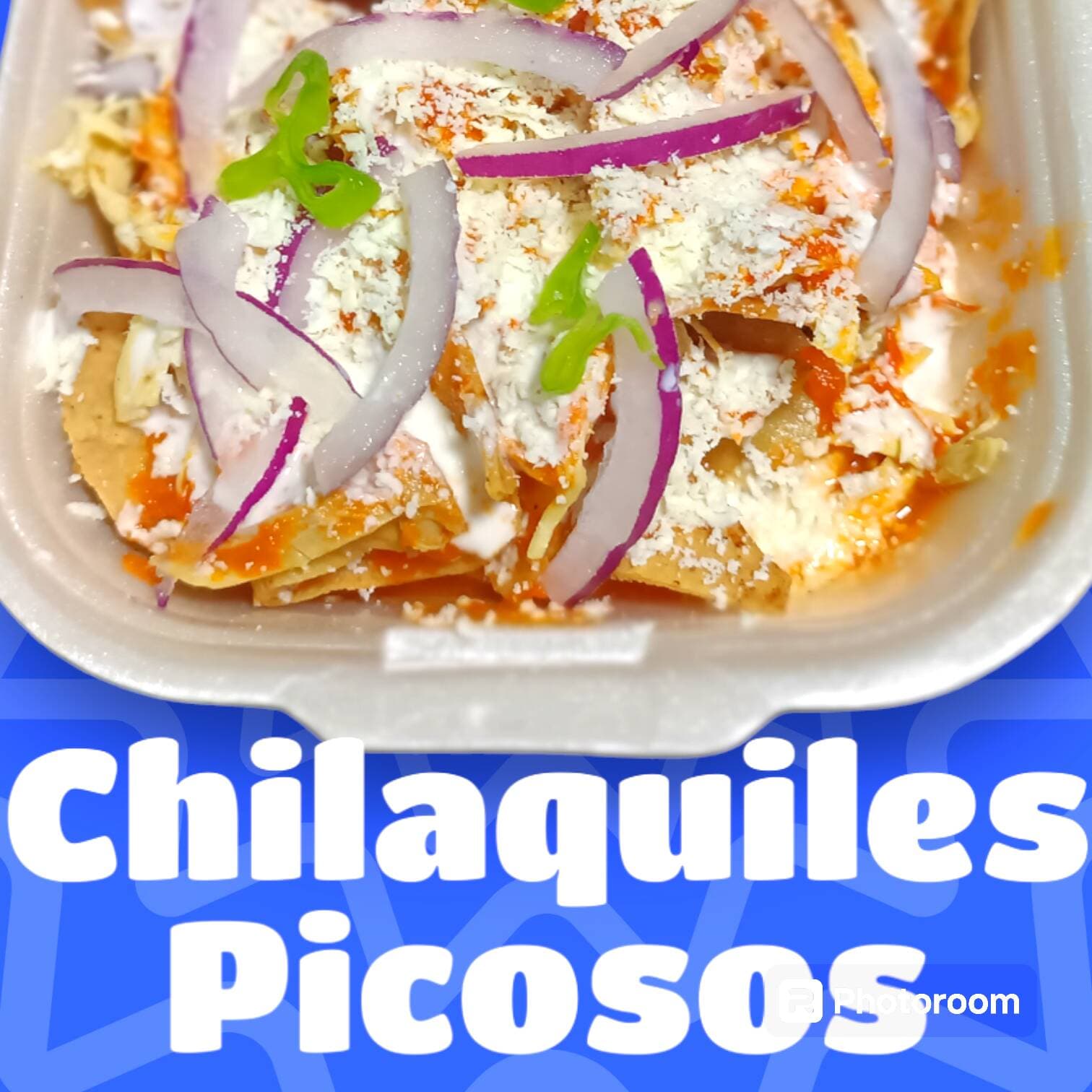 Orden Chilaquiles Salsa Roja Picosa, con Pollo