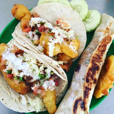 Taco de Pescado Capeado