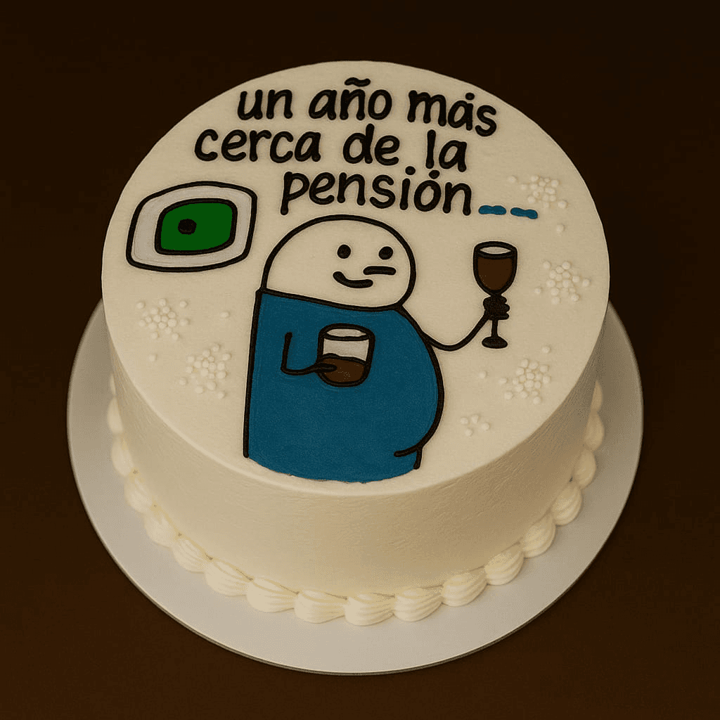 Minicakes ´´Un Año mas Cerca de la Pension´´