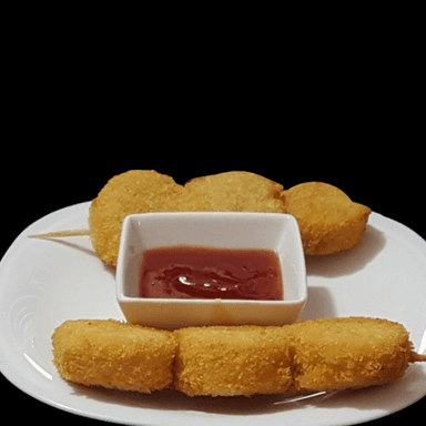 Kushiages de Plátano