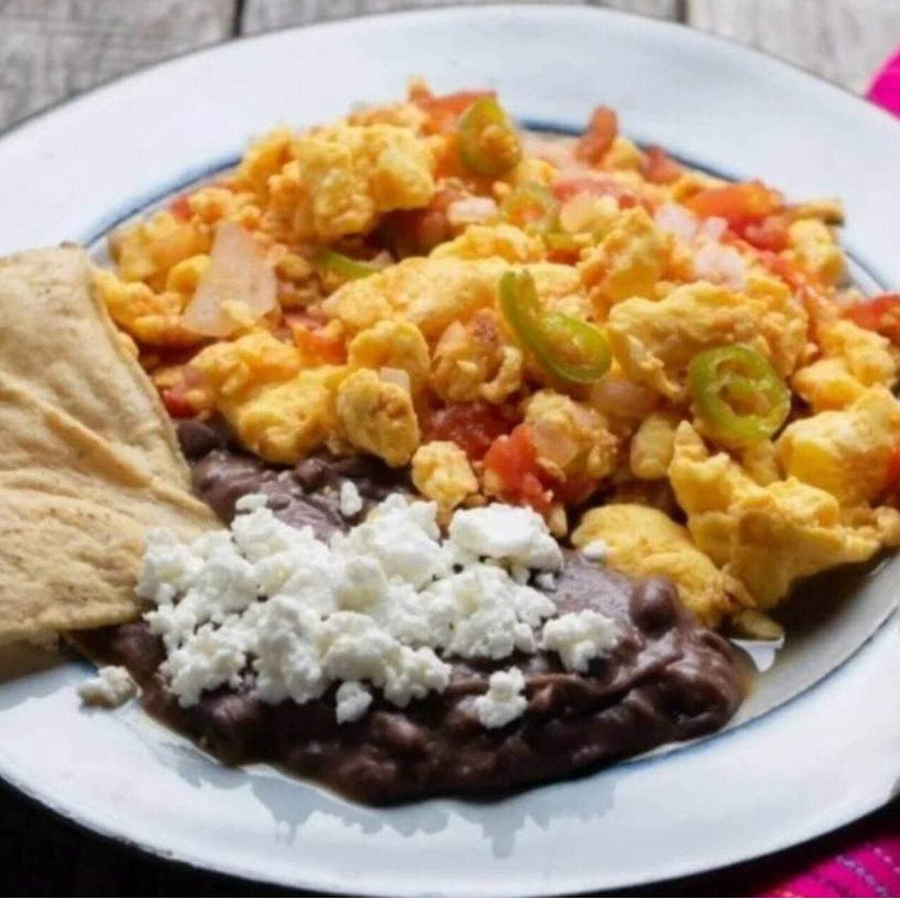 Huevos Con Chorizo