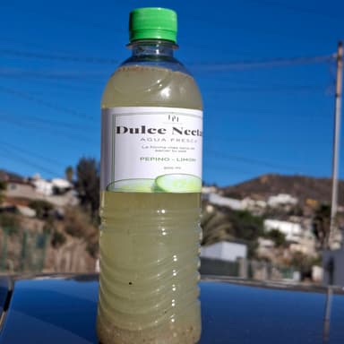 Agua De Pepino , Chia y Limón Persa Dulce Nectar