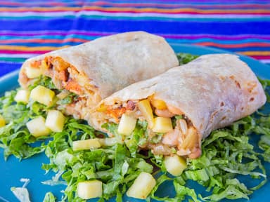 BURRITO DE CARNE AL PASTOR