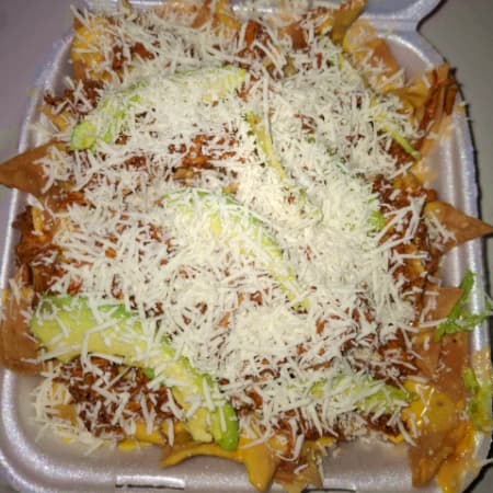 Nachos Con Cochinita