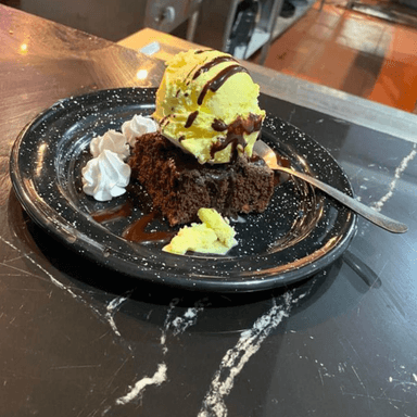 Brownie de Chocolate con Nieve