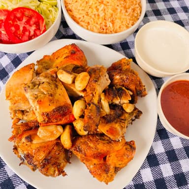 Pollo al mojo de ajo