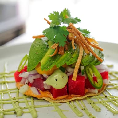 Tostada de Atún Fresco