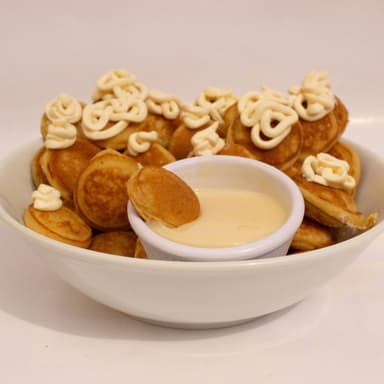 Mini-Hot Cakes Lechera con philadelphia