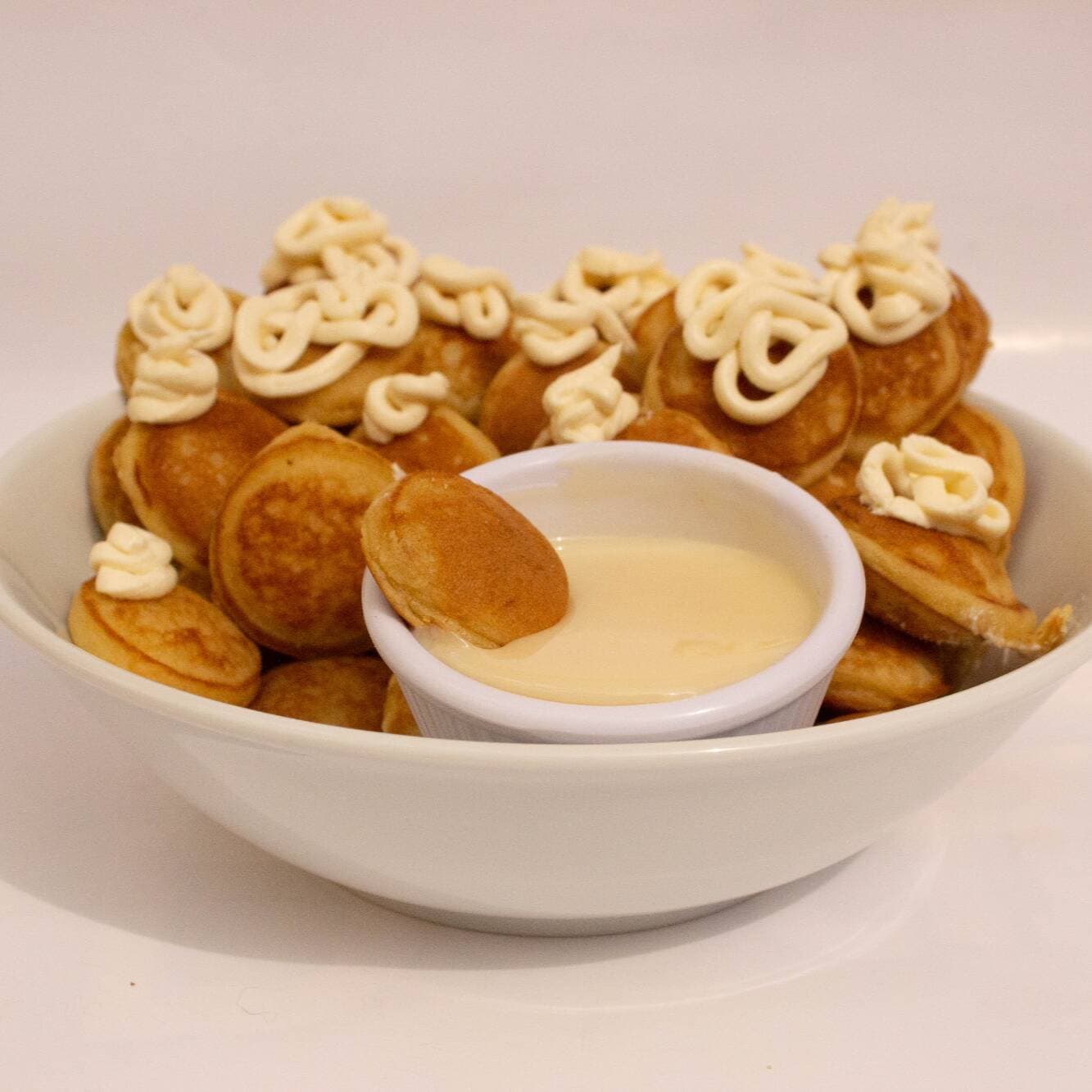 Mini-Hot Cakes Lechera con philadelphia