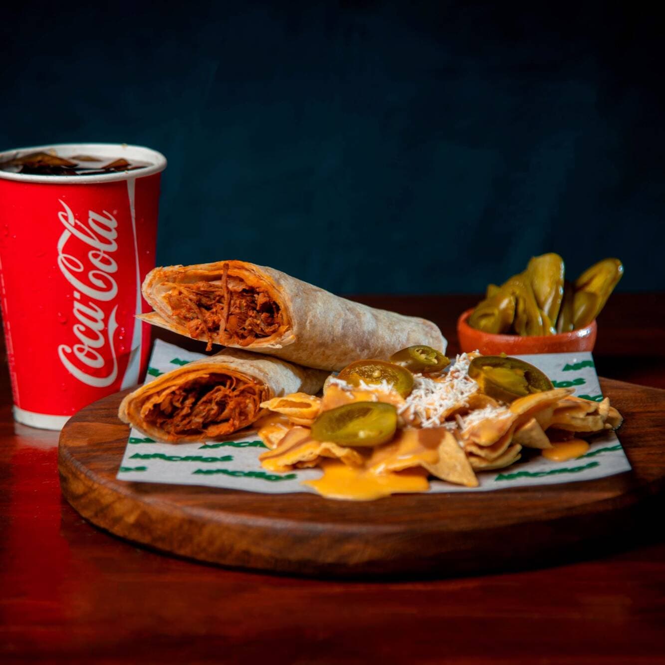 Paquete de Burrito de Res con Nachos
