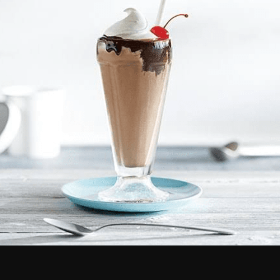 Malteada de chocolate