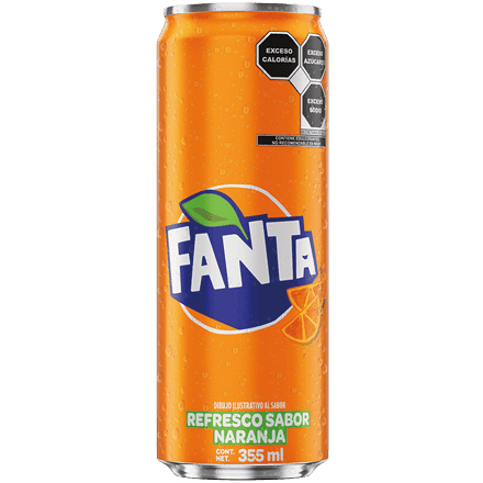 Fanta Naranja 355 ml
