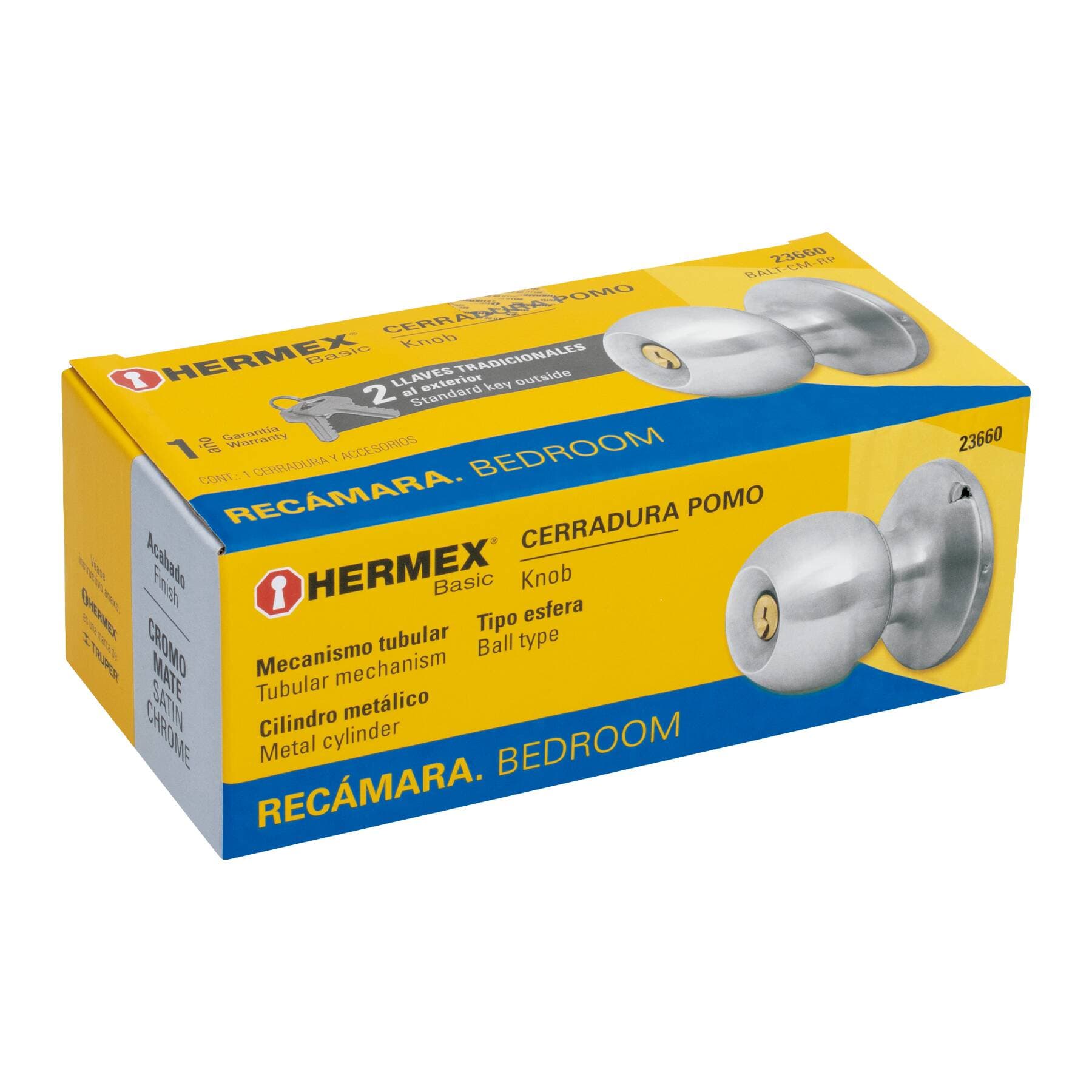 KOVAC CERRADURA RECAMARA BALT-CM-RP 23660 HERMEX