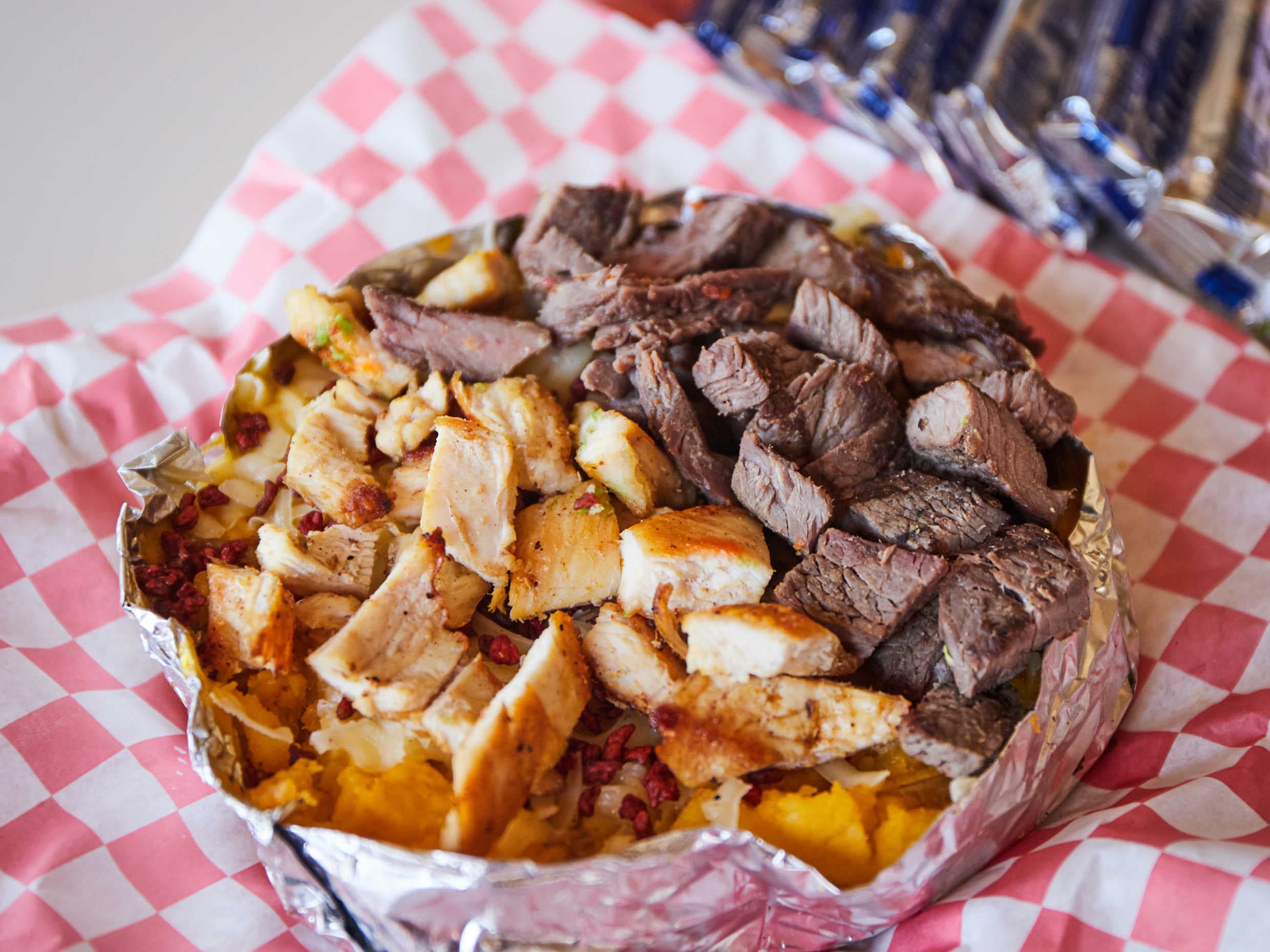 Papas con Trompo