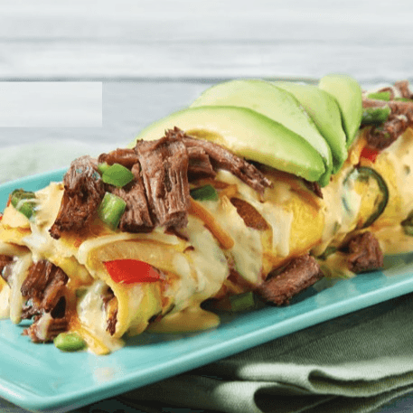 Poblano Omelette