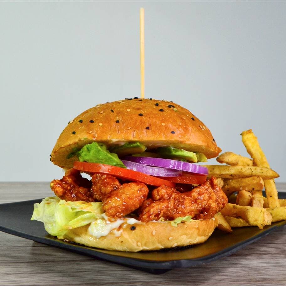 Hamburguesa Doble de Pollo 220g