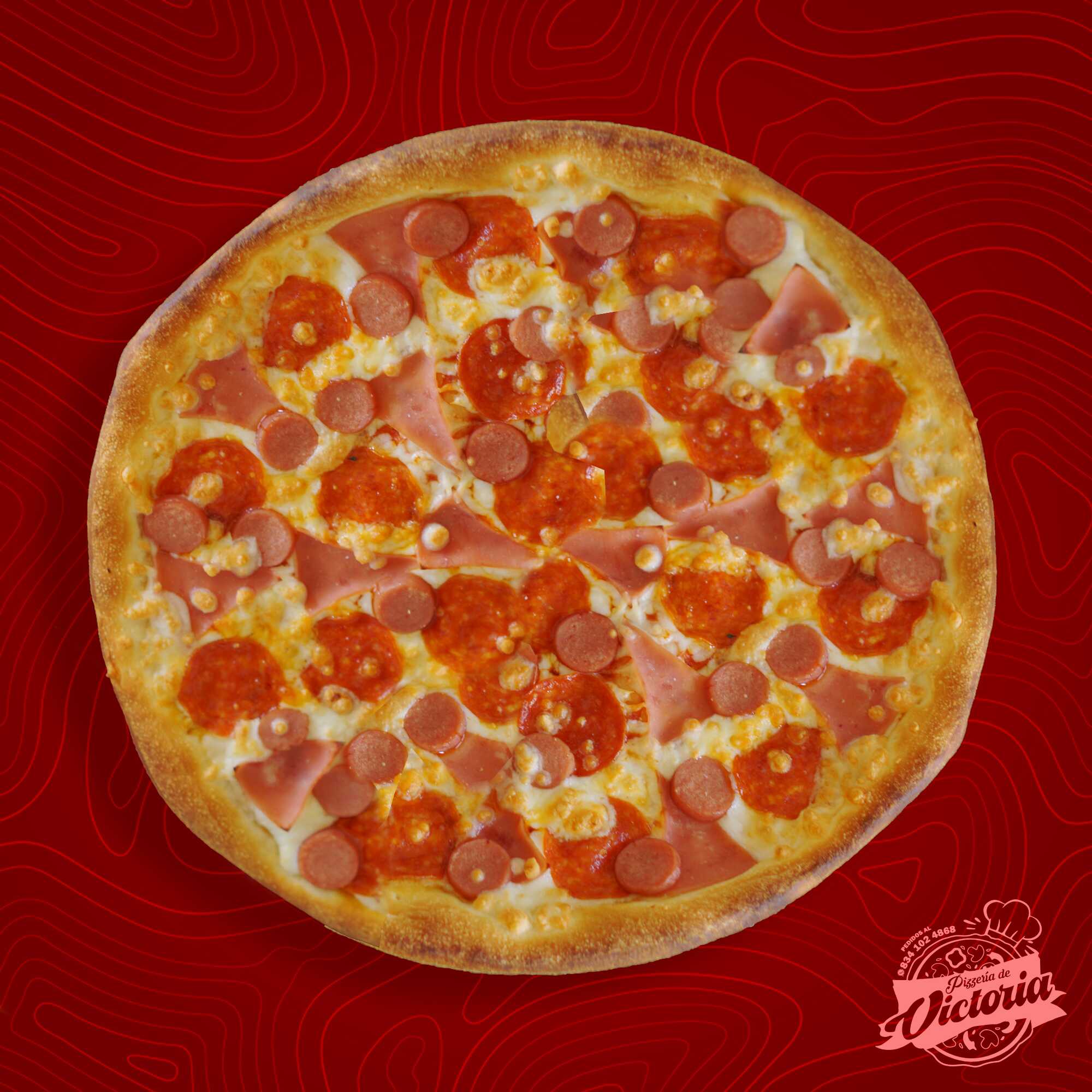 Pizza Grande 3 Carnes