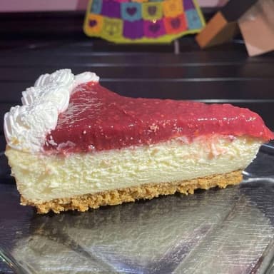 Rebanada Cheesecake Frambruesa