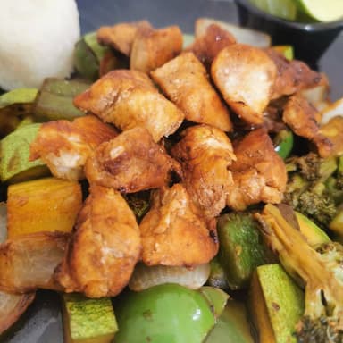 Teppanyaki con Pollo