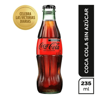 COCA-COLA Sin Azúcar 250ml