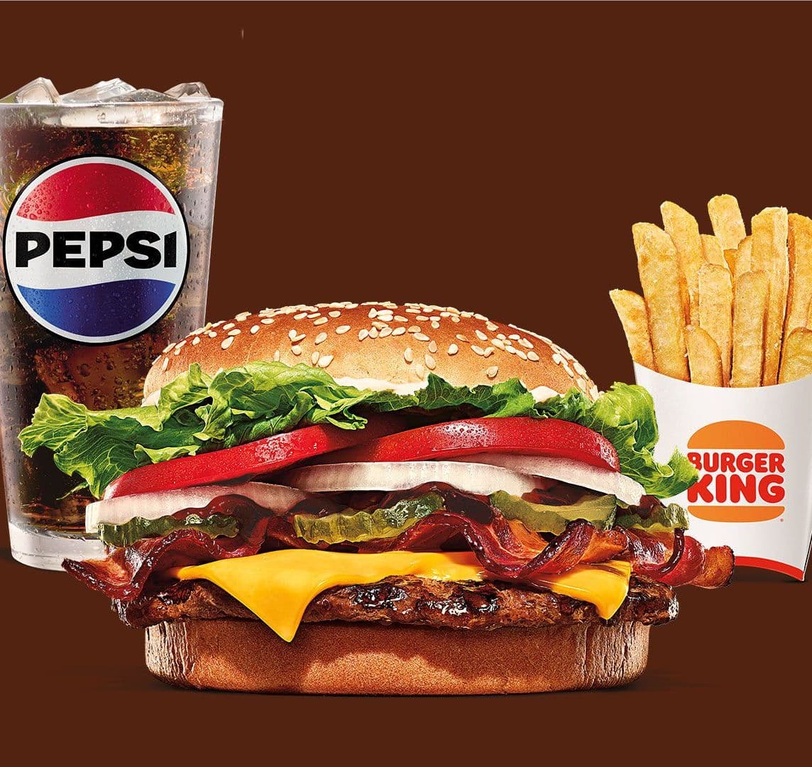 Combo Whopper BBQ Tocino