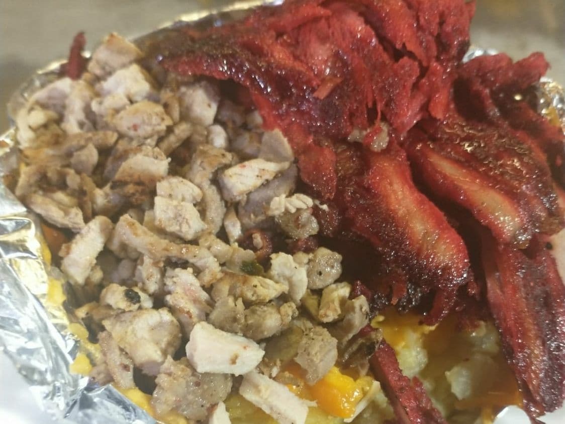 Papas Asadas Mixta