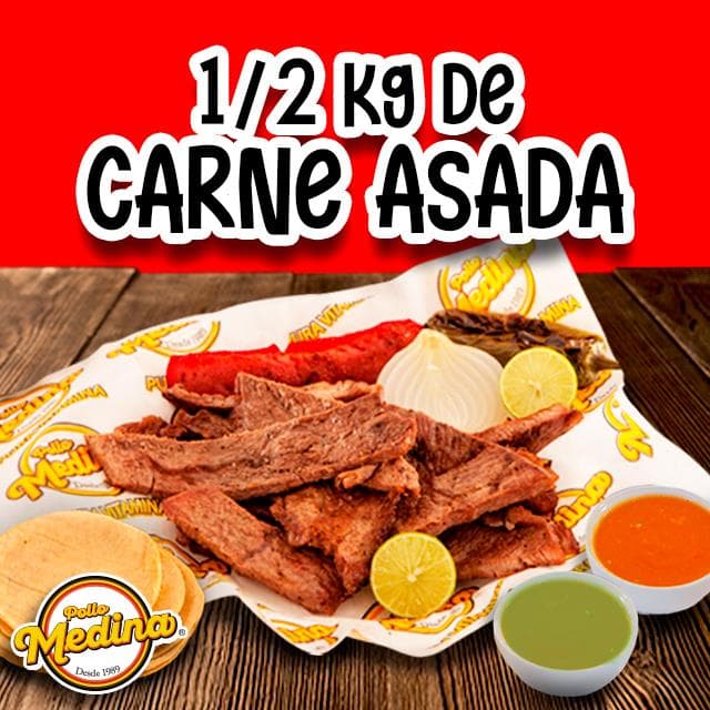 1/2 KG. CARNE ASADA
