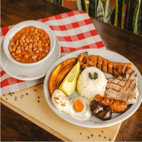 Bandeja Paisa de Cerdo