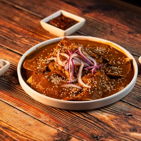 Chilaquiles Mole Poblano